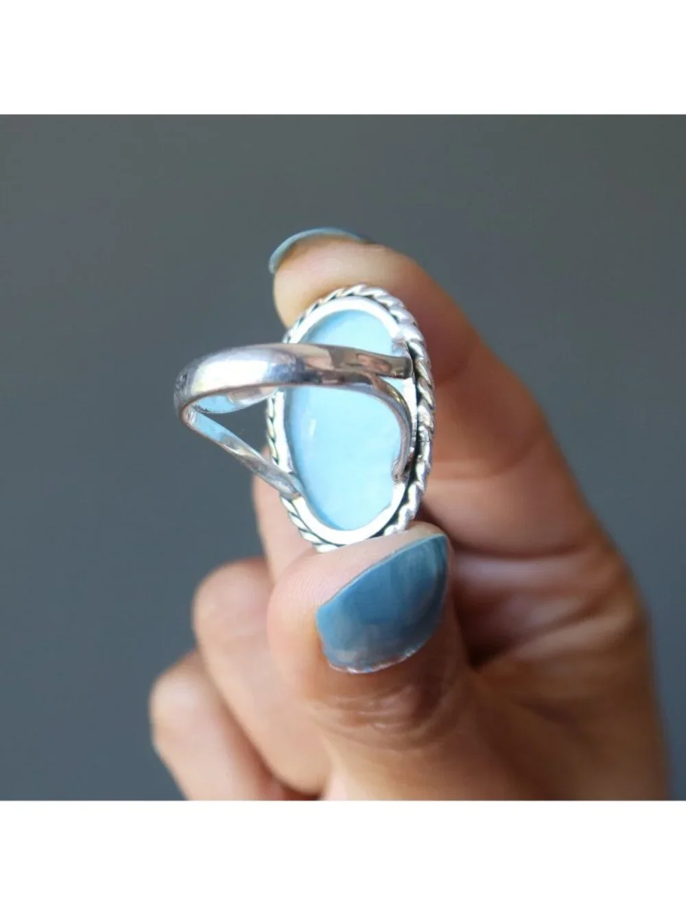 Satin Crystals this blue